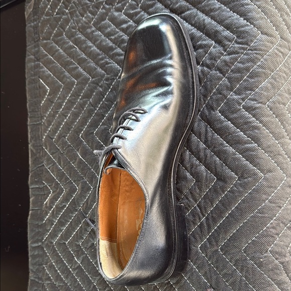 Salvatore Ferragamo Black Leather Oxfords Sleek Design main image 5
